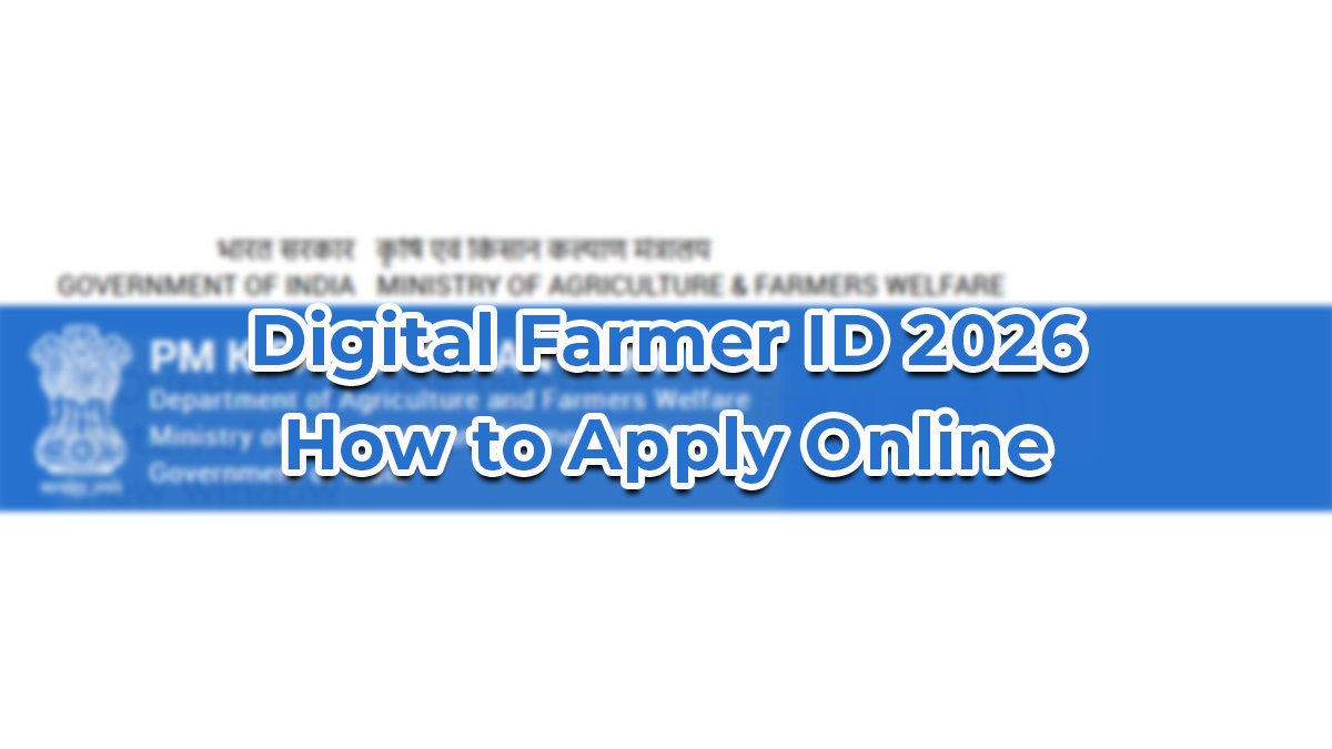 Digital Farmer ID 2026 – How to Apply Online