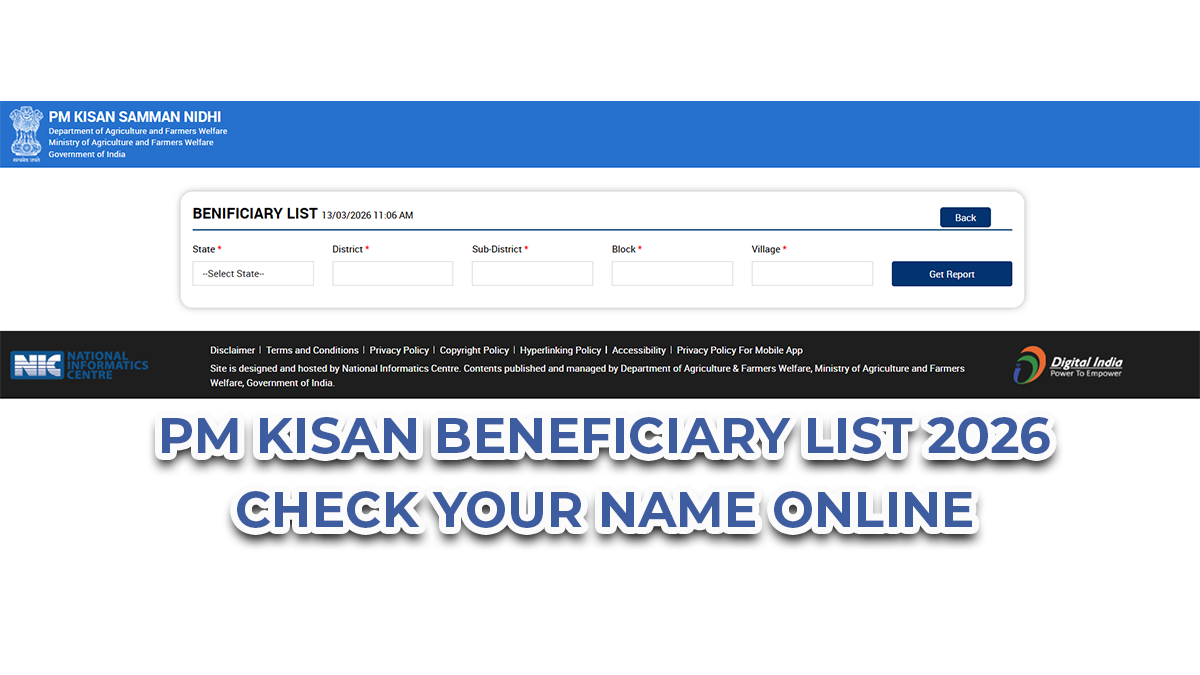 PM Kisan Beneficiary List 2026