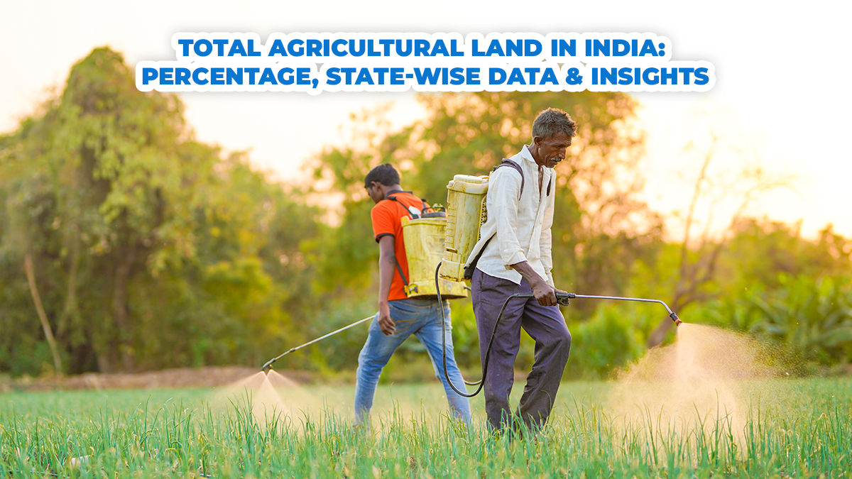 Total Agriculture Land in India