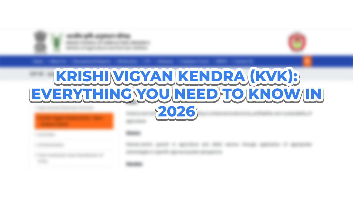 Krishi Vignana Kendra (KVK): Everything You Need to Know