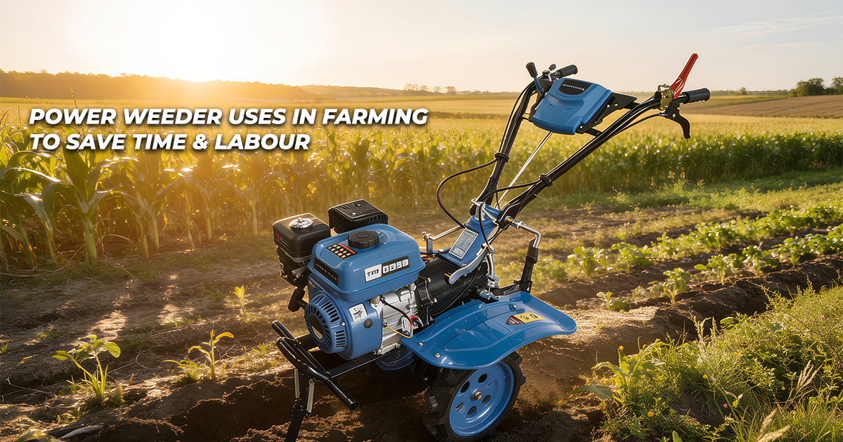 Power Weeder Uses in Farming to Save Time & Labour