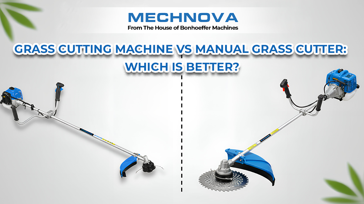 Grass Cutting Machine vs Manual Grass Cutter: Which Is Better?