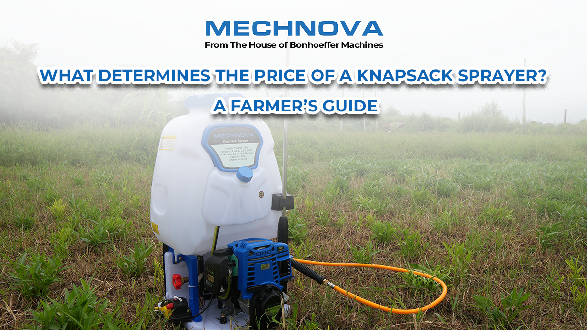 What Determines the Price of a Knapsack Sprayer? A Farmer’s Guide