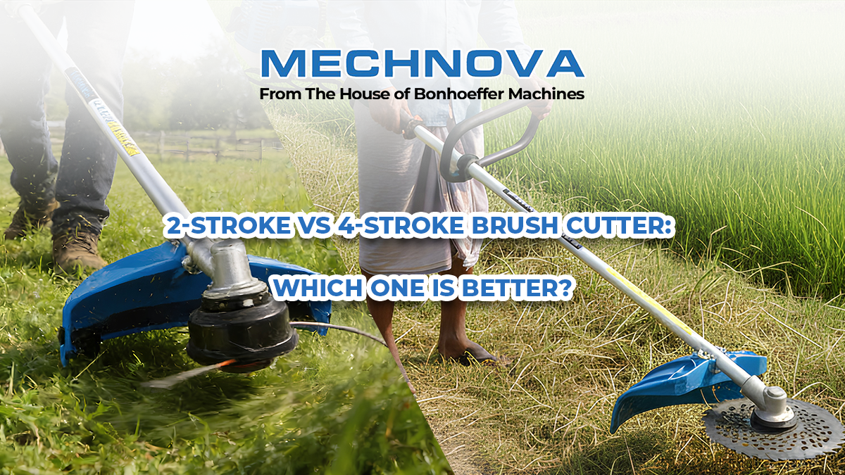 2-Stroke vs 4-Stroke Brush Cutter: Which One Is Better?