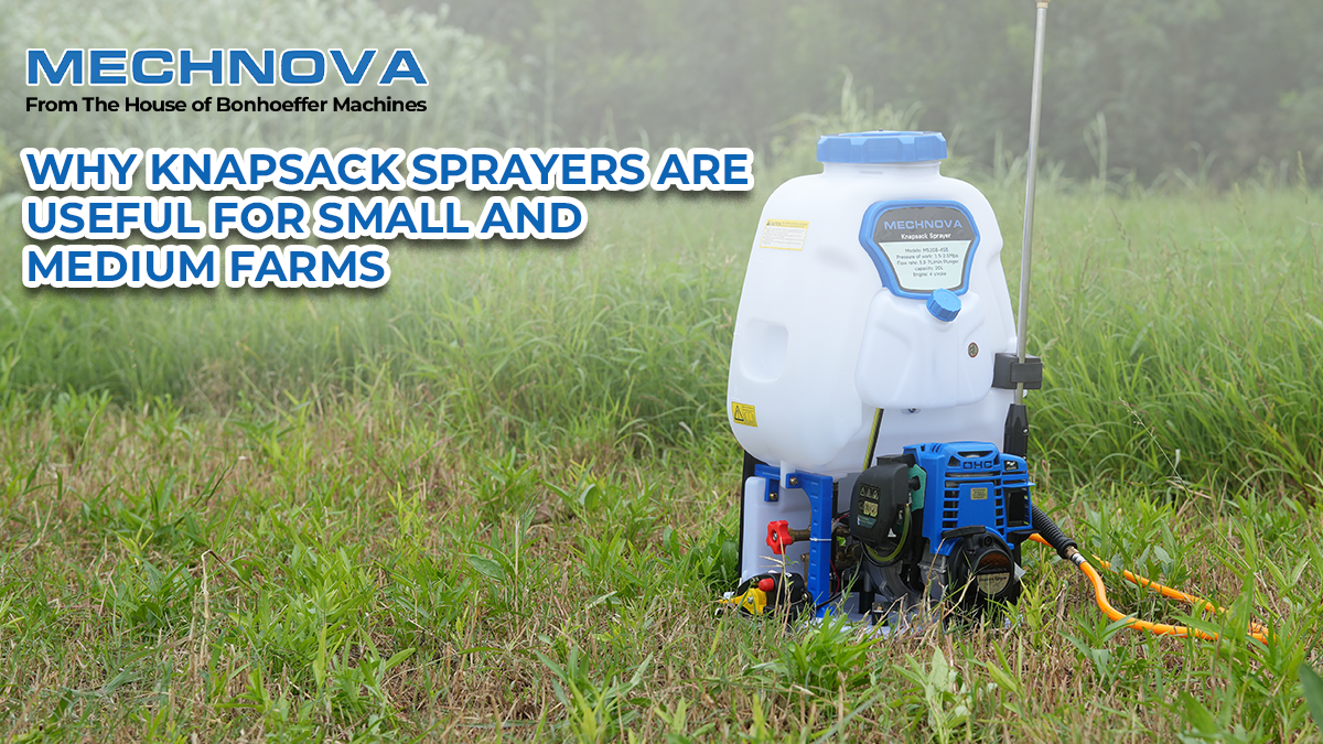 Why Knapsack Sprayers Are Useful for Small and Medium Farms