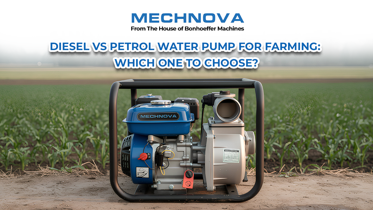 Diesel vs Petrol Water Pump for Farming: Which One to Choose?
