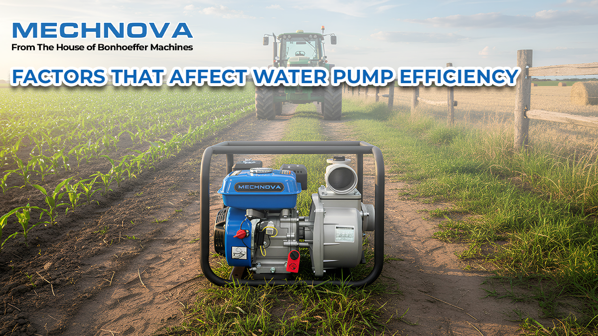 Factors That Affect Water Pump Efficiency