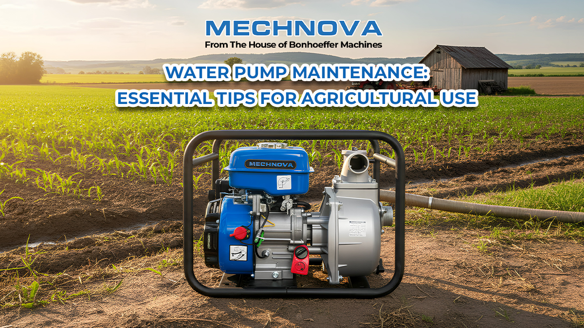 Water Pump Maintenance: Essential Tips for Agricultural Use