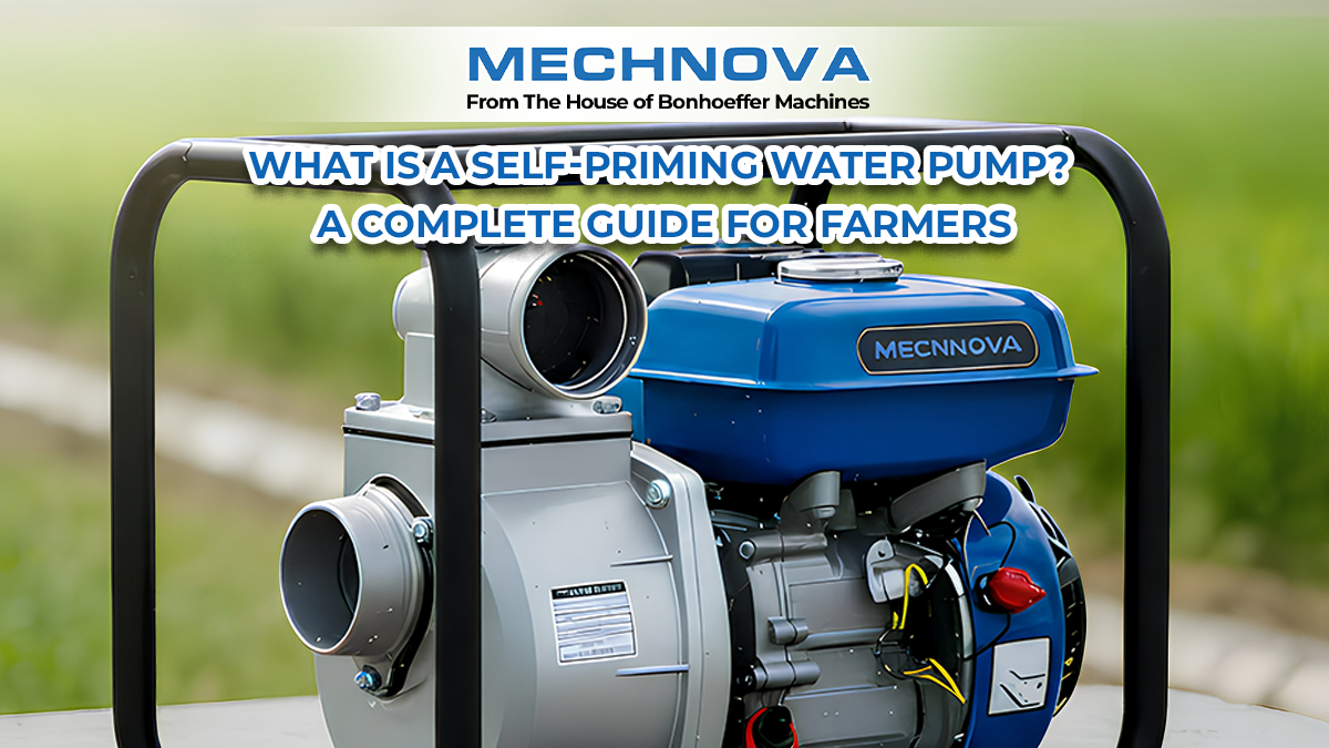 What Is a Self-Priming Water Pump? A Complete Guide for Farmers